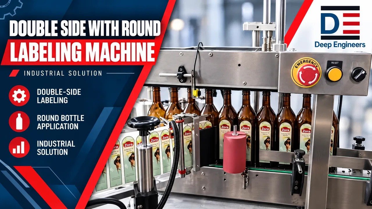 Double Side Sticker Labeling Machine