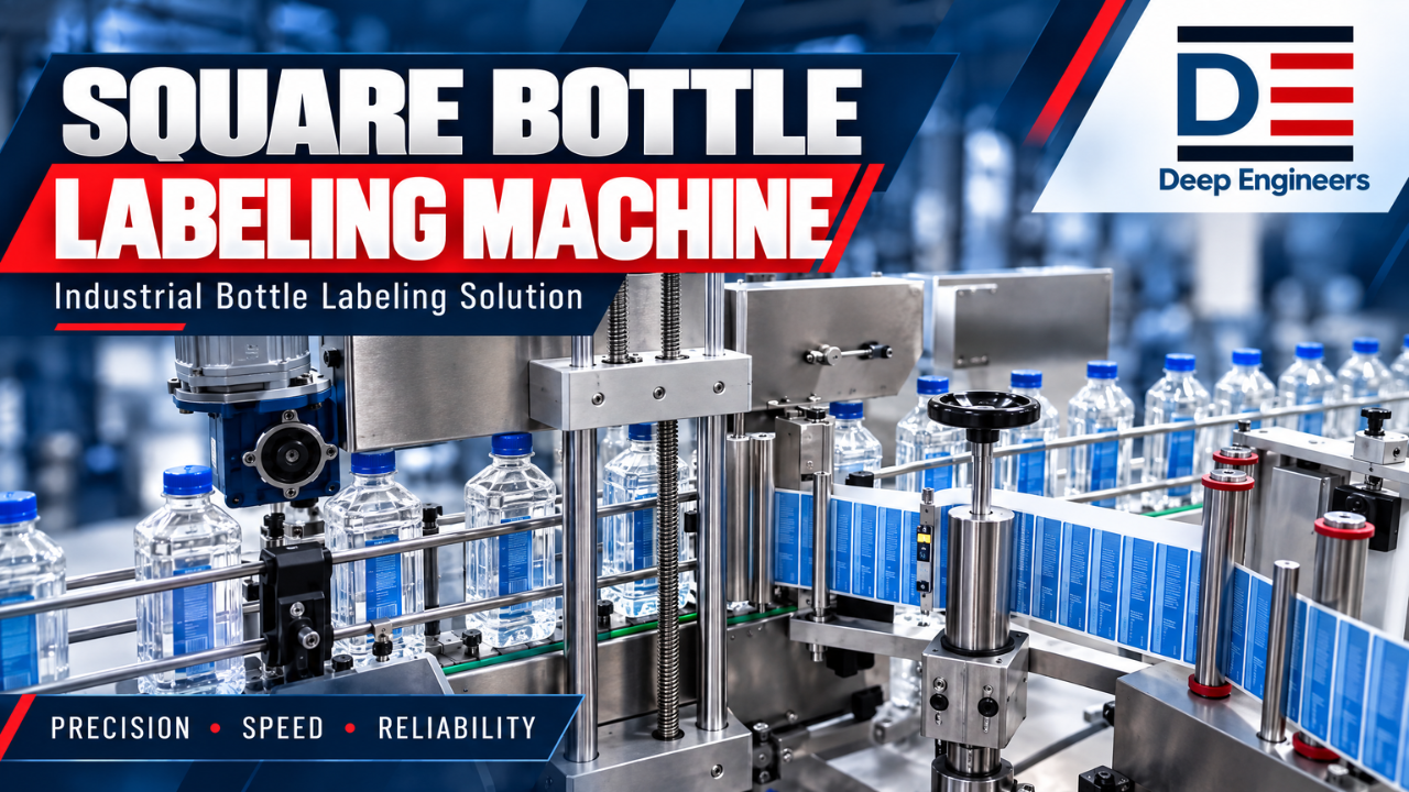 Square Sticker Labeling Machine
