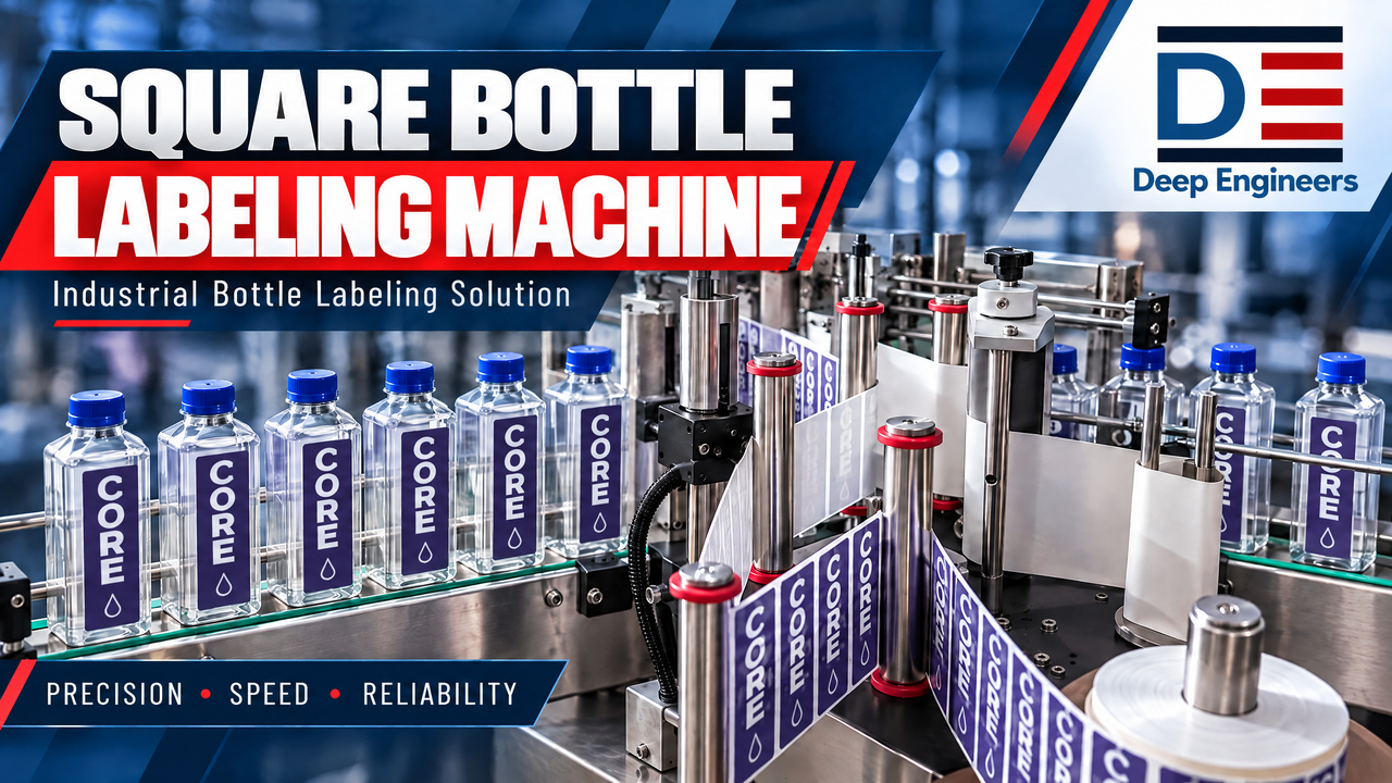 Square Sticker Labeling Machine