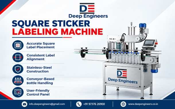 Square Sticker Labeling Machine: Uses, Types & Benefits